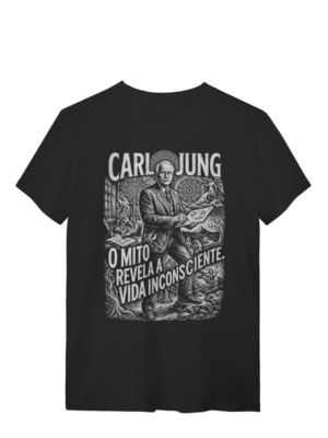 Camiseta Cultura Junguiana Raízes Do Inconsciente Ser | Silk & Luck