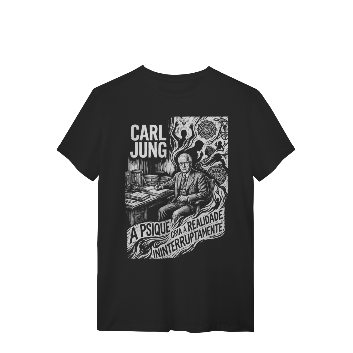 Camiseta Cultura Junguiana Harmonia Dos Opostos Pleno | Silk & Luck 1 Camiseta Cultura Junguiana Harmonia Dos Opostos Pleno | Silk & Luck