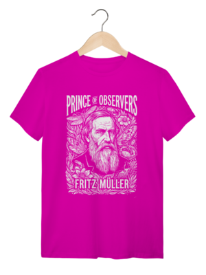 Camiseta Fritz Müller – Biologia Evolutiva | Silk & Luck