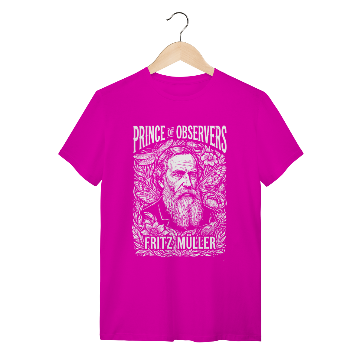 Camiseta Fritz Müller – Biologia Evolutiva | Silk & Luck 1 Camiseta Fritz Müller – Biologia Evolutiva | Silk & Luck