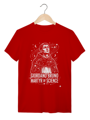 Camiseta Giordano Bruno – Cosmologia e Astronomia | Silk & Luck