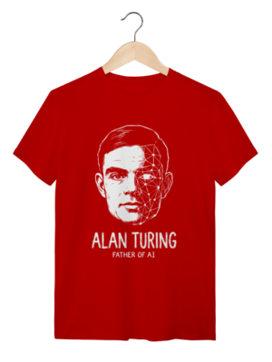 Camiseta Alan Turing – Ciência da Computação | Silk & Luck