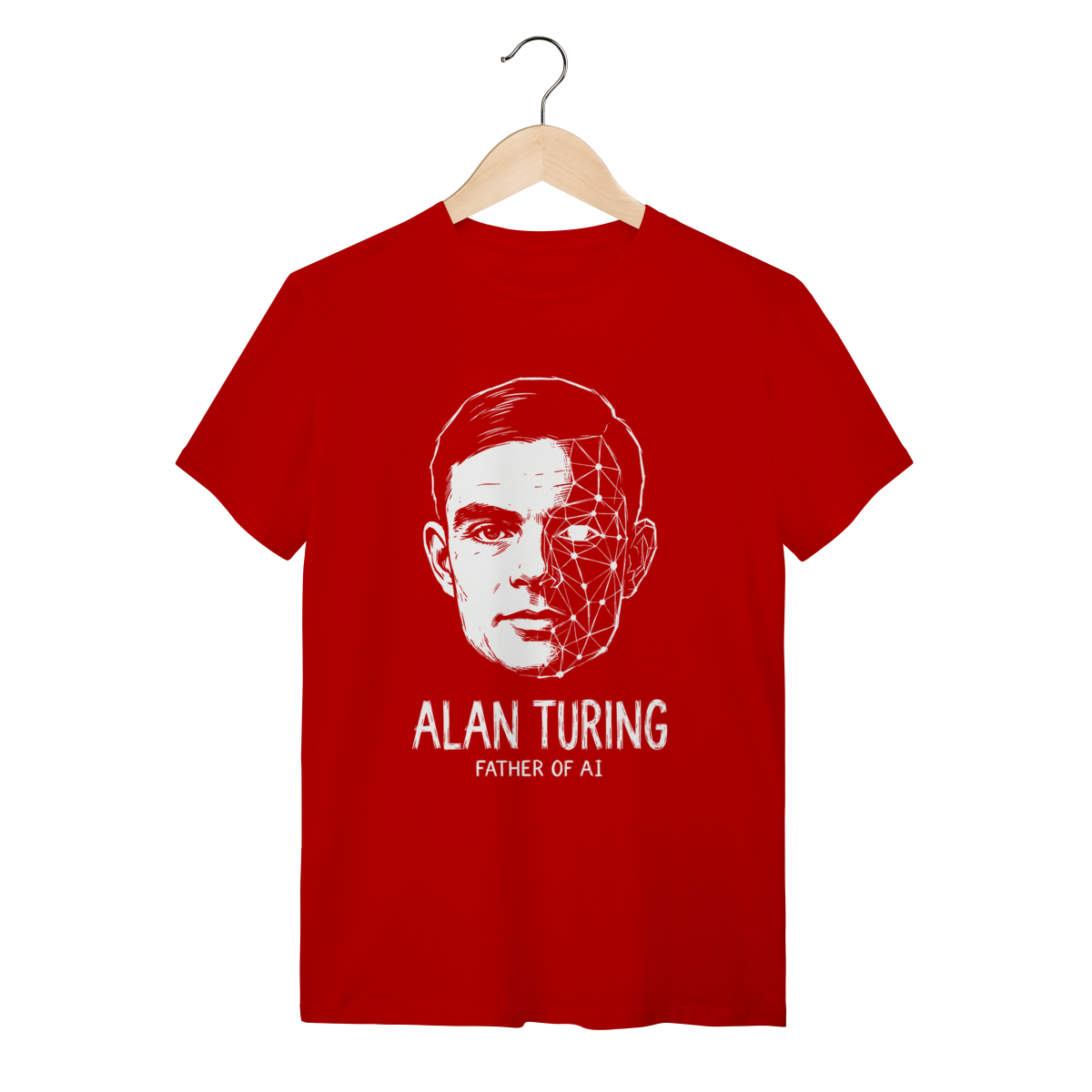Camiseta Alan Turing – Ciência da Computação | Silk & Luck 1 Camiseta Alan Turing – Ciência da Computação | Silk & Luck