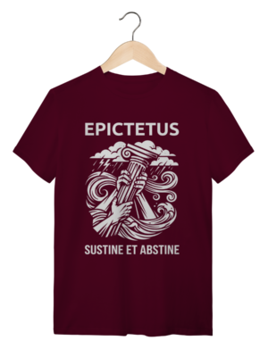 Camiseta Epicteto – Filosofia Estoica | Silk & Luck