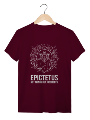 Camiseta Epicteto – O Manual (Frases Estoicas) | Silk & Luck