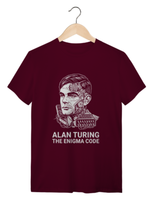 Camiseta Alan Turing – Ciência da Computação | Silk & Luck
