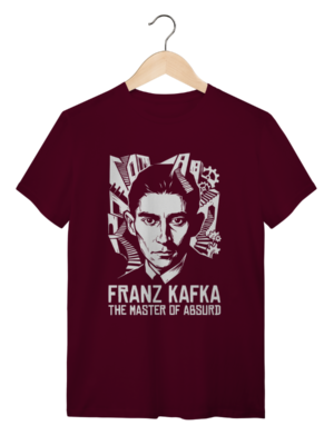 Camiseta Franz Kafka – Literatura Existencialista | Silk & Luck