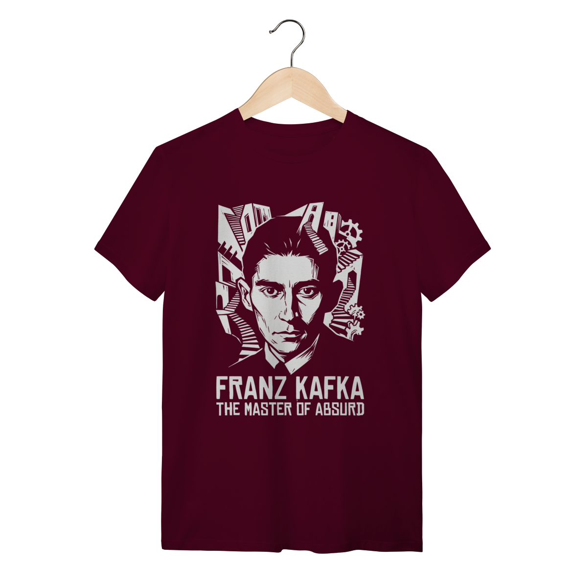 Camiseta Franz Kafka – Literatura Existencialista | Silk & Luck 1 Camiseta Franz Kafka – Literatura Existencialista | Silk & Luck