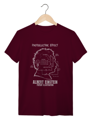 Camiseta Albert Einstein – Física Moderna | Silk & Luck