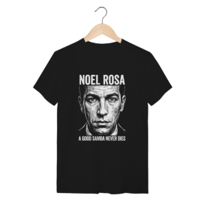 Camiseta Noel Rosa Samba Raiz Algodão Premium Unissex | Silk & Luck