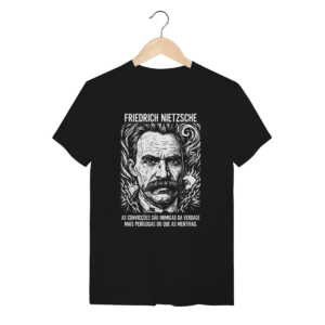 Camiseta Friedrich Nietzsche Filosofia E Verdade Silk & Luck | Silk & Luck
