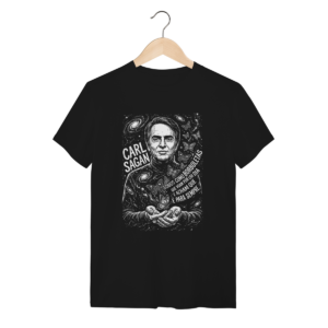 Camiseta Sagan Frase Borboletas Tempo Espaço | Silk & Luck