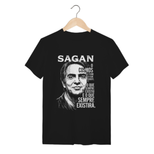 Camiseta Sagan Universo Eterno Filosofia Espaço | Silk & Luck