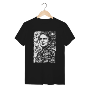 Camiseta Sagan Borboleta Tempo Efêmero Cosmos | Silk & Luck