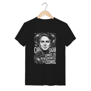 Camiseta Sagan Consciência Humana Representar | Silk & Luck