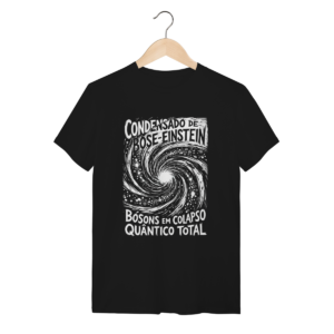 Camiseta Colapso Quântico Bose Einstein Física Silk & Luck | Silk & Luck